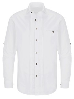 Shirt Laurentius (white with standard collar)