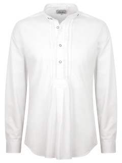 Shirt Sebastian (white with stand-up-collar)